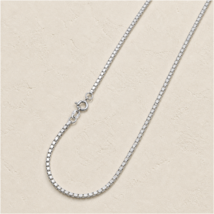 Sterling Silver Box Chain