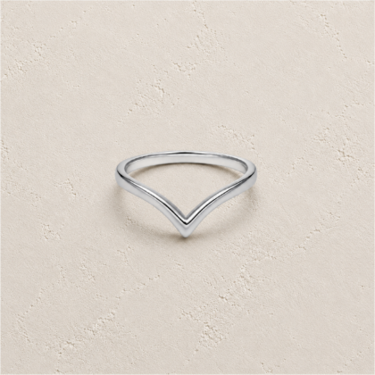 The Horizon Split-Wishbone Ring