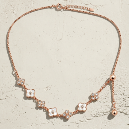 Rose Gold Radiant Luck Necklace