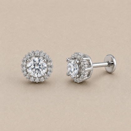 Lumina Classic Halo Studs