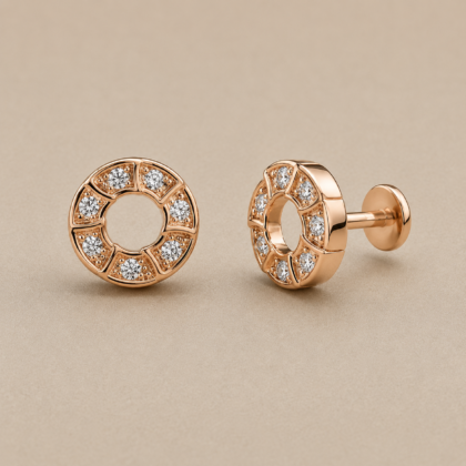 Solaris Dual-Tone Studs